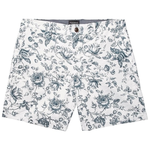 Club Monaco Floral Print Shorts (28) - Picture 3 of 8